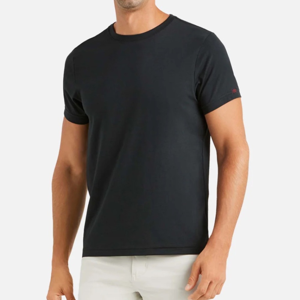 RHONE Men’s Element Tee Black Size Medium